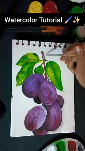 Realistic Watercolor Painting: A Step-by-Step Guide #vinchitouch