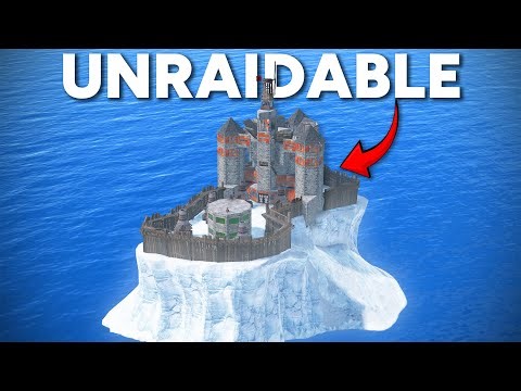 I Made an Unraidable Iceberg Fortress..