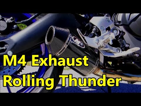 Review | Yamaha FZ-09 MT-09 M4 Exhaust
