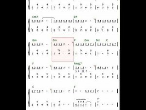 "Stranger in the night" Backing Track 伴奏F调（JumpingBar 创建动态乐谱）《夜里的陌生人》