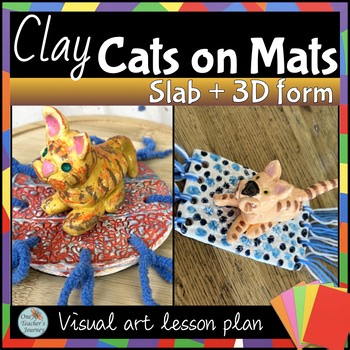 Clay Cats Sculpture Art Lesson | 3D Pottery Art Project | Elementary Ceramics