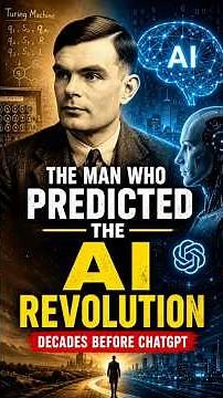 The Man Who Predicted the AI Revolution — Decades Before ChatGPT | The Story of Alan Turing