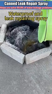 Leak Repair Waterproof Sealant Spray#fyp #material #mrmaterial #waterproof | Condo TV Material1 | Facebook