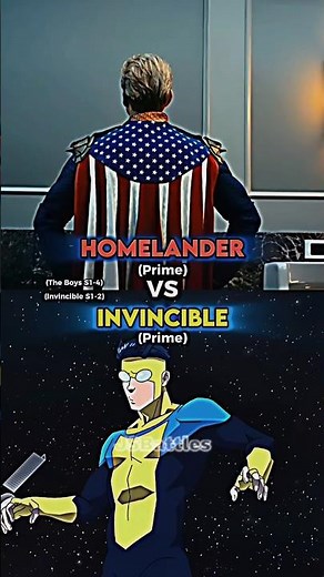 Invincible vs Homelander