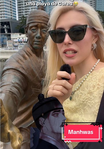 Estatua en Playa de Songdo y la leyenda del pescador