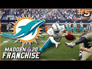 Madden 20 Miami Dolphins Franchise Ep. 5 | Insane Blocked Kick to Save the Game!
