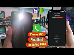 How to Turn off Flash Light Notification for Incoming Calls in Android