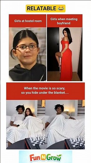 Hostel mode vs boyfriend mode — glow-up activates instantly 😂 #Relatable #GlowUp #DatingHumor#shorts