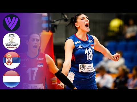 Serbia 🆚 Netherlands - Full Semifinal Match | Women’s World Champs 2018