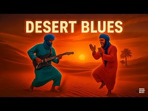 Sahara Sunset | Tuareg Desert Blues Guitar & North African Fusion (1 Hour Mix)