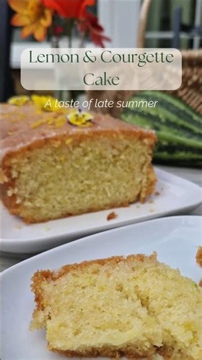 Zesty Lemon & Courgette Cake | Easy Garden to Table Recipe