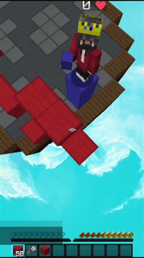 My Friend Rage Quit 😂😂 In Minecraft Mini-games ft. @RedSkyGamingAKASH #shorts #minecraft