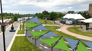 Shade structures to be installed at Caras Park