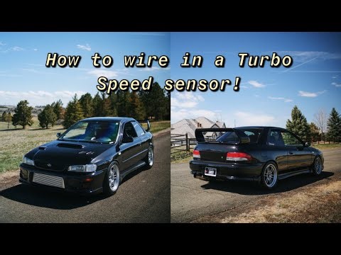 How To Wire in a Turbo Speed Sensor!