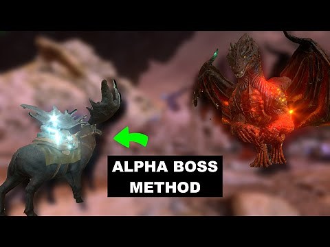 Early game ALPHA Dragon | Boss fight guide | ARK Survival Ascended