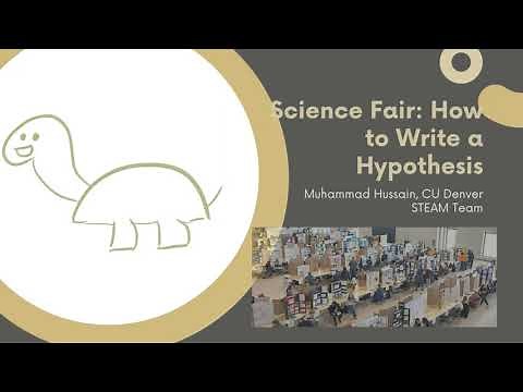 Formulating a Hypothesis - Science Fair