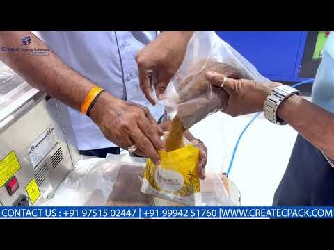 Jaggery Powder (நாட்டுச் சக்கரை) Packing Machine | Nitrogen Air Flushing Band Sealer