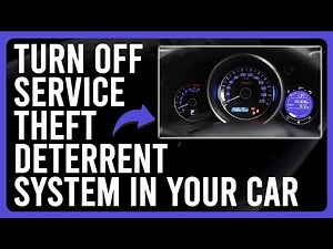 Como desativar o sistema antifurto do nosso carro.