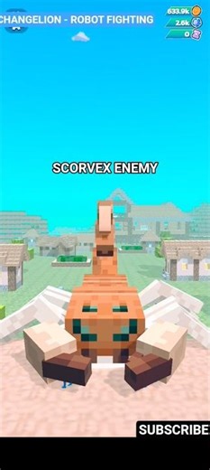 SCORVEX VS ROBOT MECH#mechangelion #game #like #subscribe #shorts