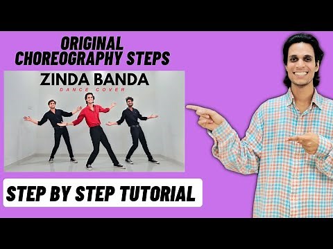 Zinda Banda Official Dance Choreography Tutorial | Jawan | Zinda Banda Dance Tutorial