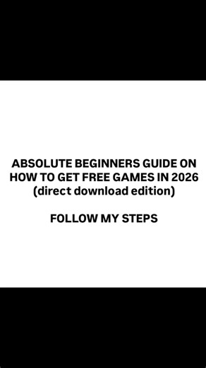tinfoil hat on Instagram: "a stupid easy guide on how to download games directly through browsers . #piracy #free #steam #browser #game"