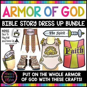 Wearable Armor of God Craft BUNDLE | Dress Up DIY Armor of God Costume Craft