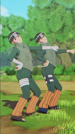 【MMD ナルト!- NARUTO 】— KAI카이 Rover .【 Rock Lee & Might Guy「ロック・リーマイト・ガイ」】#mmd #naruto #shorts
