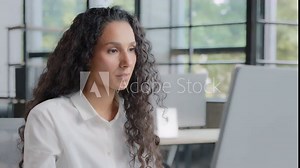 Frustrated woman reading bad news on computer excited businesswoman feeling stressed due to loss of important data file error mistake upset worried business lady receives notice from bank about debt
