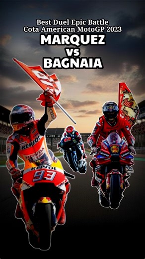 🇫🇷French MotoGP 2023 Battle Epic Marc Marquez vs Pecco Bagnaia #moments
