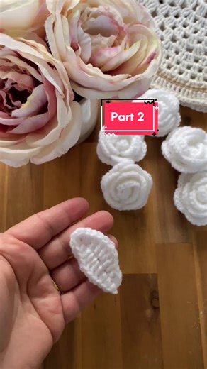 Part 2 Crochet leaves #crochettutorial #croche #leaves #dantel #crochetaddiction