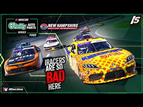 O'Reilly Series Fixed - New Hampshire - iRacing NASCAR Gameplay