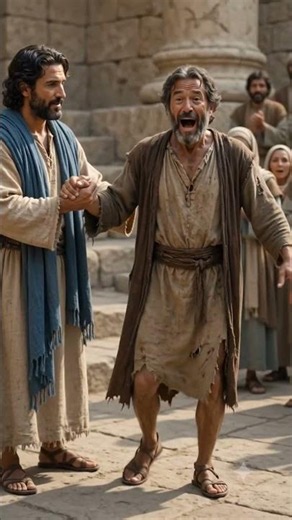 The Lame Man at the Beautiful Gate #biblestories