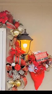 Dollar Tree Santa hat Christmas wreath! Happy crafting! 🎄✨❤️ | Olivia's Romantic Home DIY