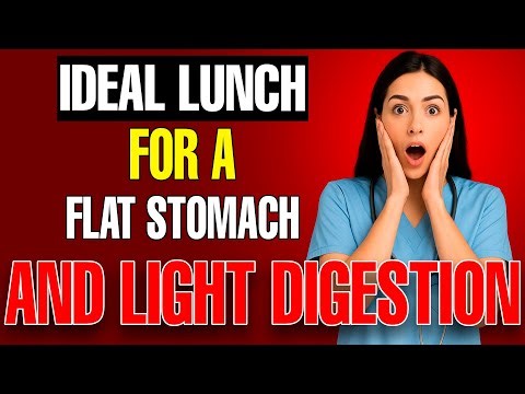 My Ideal Lunch for a Flat Stomach and Light Digestion!