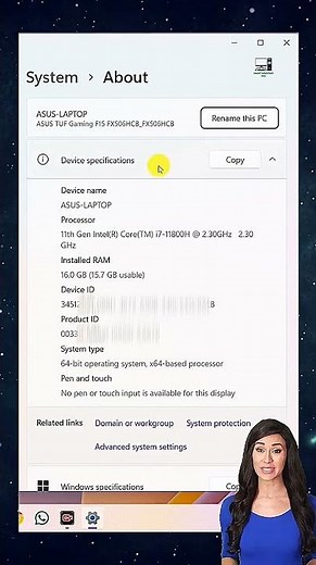 How to Find System Information in Windows 11 & 10 #windowstips #windowstricks #windows11tips