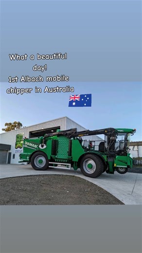 Albach Mobile Chipper: Efficient Wood Chipping in Australia