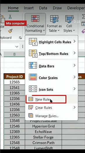Create Color Coded Drop Down in Excel 🎨 | Excel Tips & Tricks | Excel Shortcuts #excel #shorts