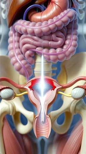Menstrual Cycle Explained Clearly #anatomy #sciencevideo #bioscope