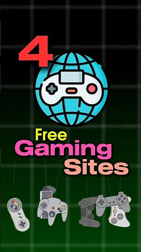 4 Amazing FREE Websites for Online Gaming! #shorts #onlinegaming #tech