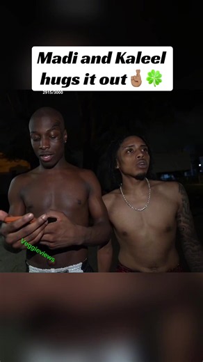 Madi and Kaleel good now 🔥🤞🏽🍀 #madi2hottyy #kaleelnyc #cloverboys | madi and kaleel