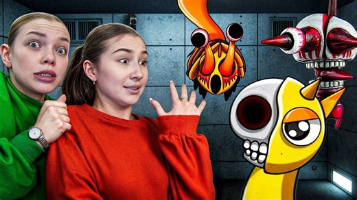 N'achetez jamais de sprunki maléfique! 😳 La maison d'Amelka a été cambriolée! Dark Stories
