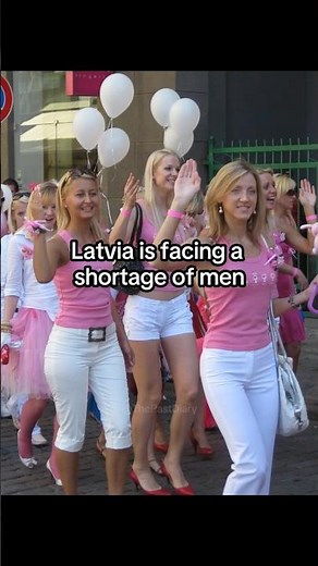 Latvia’s Crisis of Fewer Men and More Women #population #genderroles #womenpower
