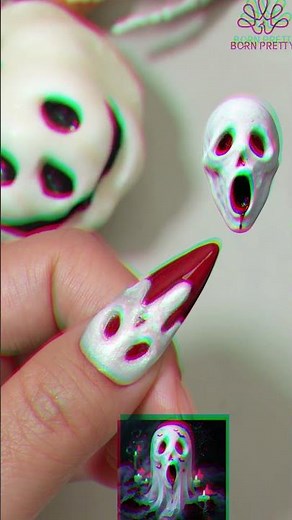 Halloween Ghost Nail Art | BORN PRETTY