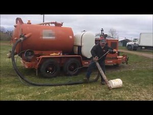 2001 Ditch Witch FX30 - 800 gallon - Equipment Demonstration