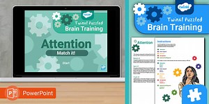 Brain Training Game - Attention - Match It!