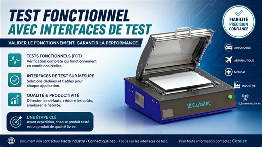 Interface de test : Pourquoi les industriels ne livrent jamais une carte électronique sans un test FCT ?