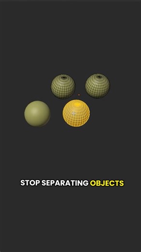 CGThink on Instagram: "How Can Separate Objects in Blender 🔥 #blender #blendertutorial #blendercommunity #learnblender #3dmodelling #blender3d #blendertutorial #blendersecrets #tip #3dart #cgi #cgthink"