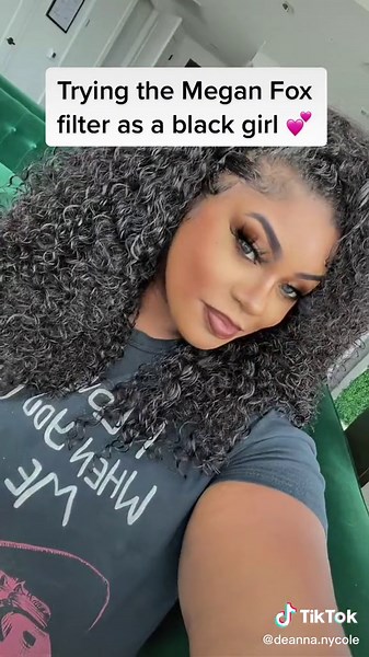Megan Fox Filter Experience as a Black Girl