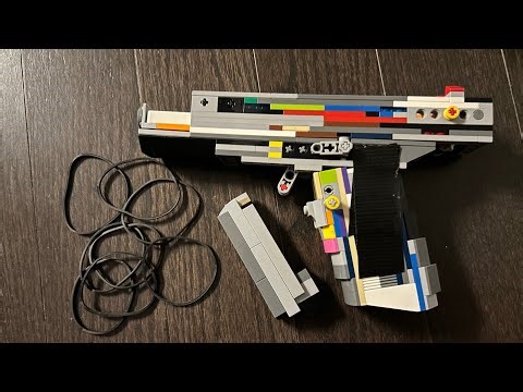 Compilation of My Guns! (Wooden AK-47, LEGO Glock 18 Blowback Pistol by Kevin183)