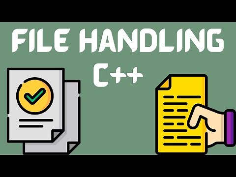 File Handling | C++ tutorial (بالعربى)